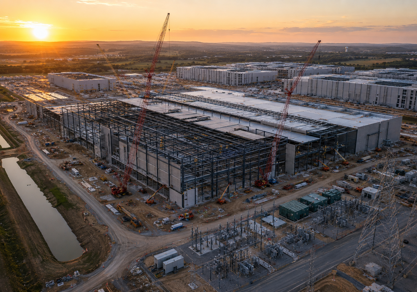 Data Center Construction Site